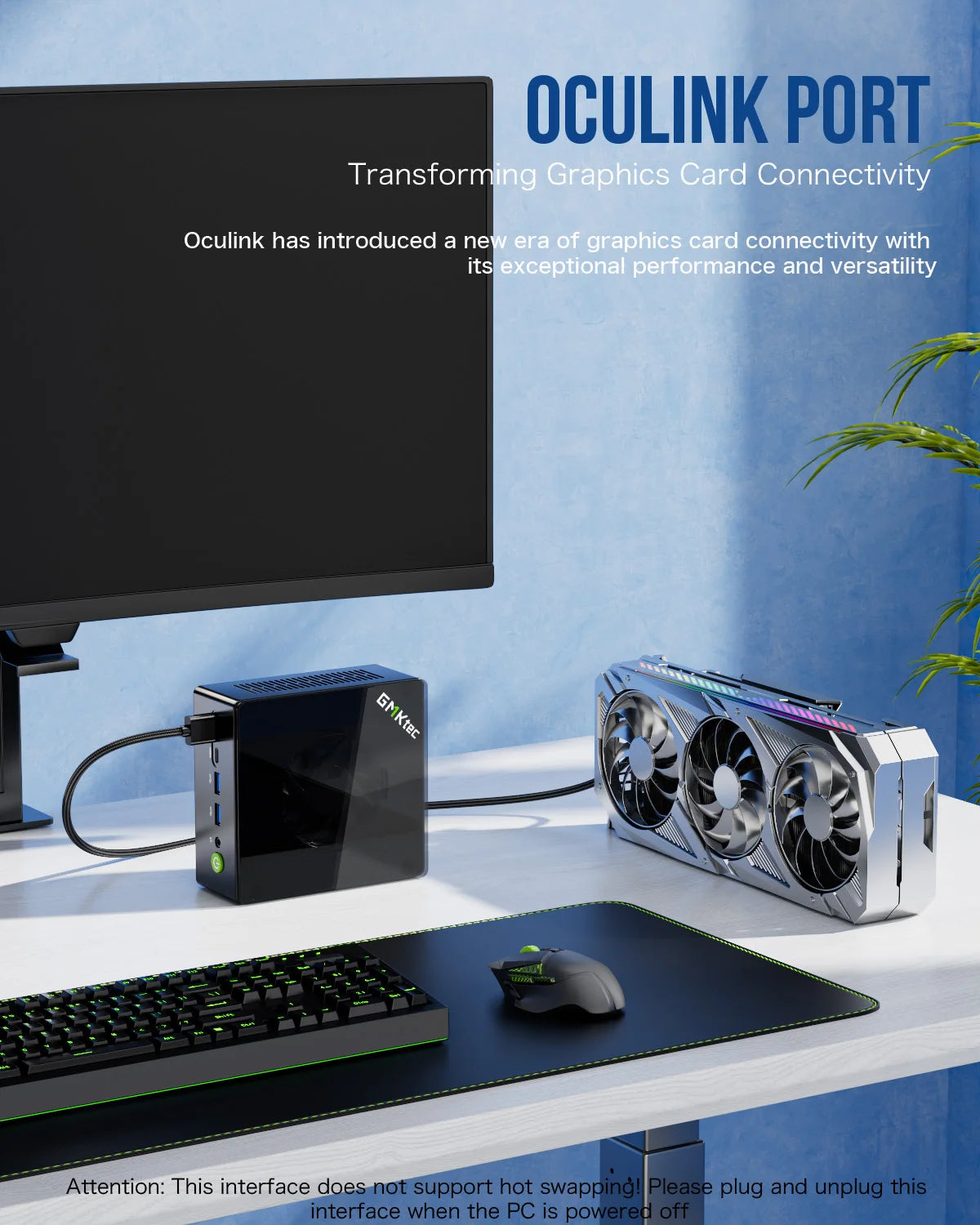 Compact Powerhouse: GMKtec K8 Plus | 8-Core AI Beast, 32GB DDR5, 1TB SSD | Next-Gen Gaming & Work in Your Palm - Next LVL Gaming™ | Comfort locked, vibe unlocked