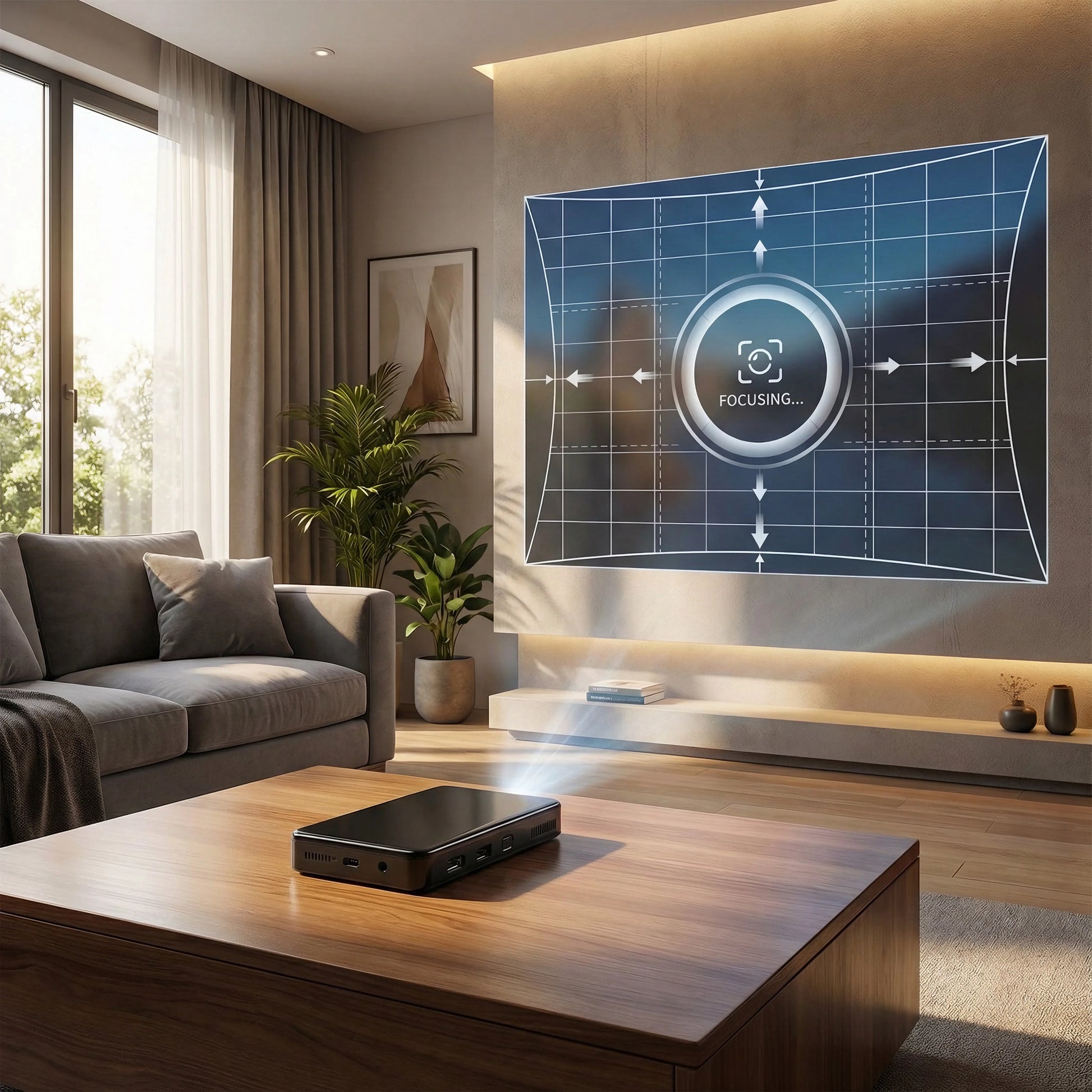 Smart Android Mini Theater | Aome S90 4K LED Pocket Projector 5G WiFi - Next LVL Gaming™ | Comfort locked, vibe unlocked